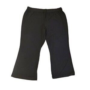 Plus size maternity black pants 3XL